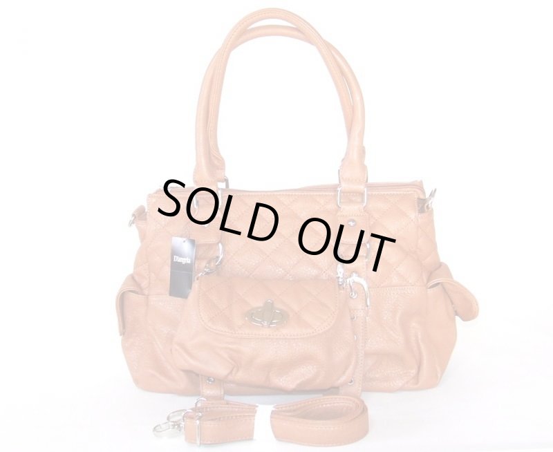 画像1: 【sale】渋谷109D'angelaポーチ付属キルト2WAYバッグ (1)