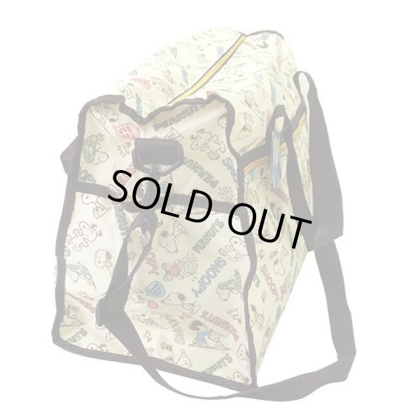 画像2: SNOOPYスヌーピー総柄2WAYボストンバッグ (2)