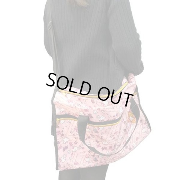 画像3: SNOOPYスヌーピー総柄2WAYボストンバッグ (3)