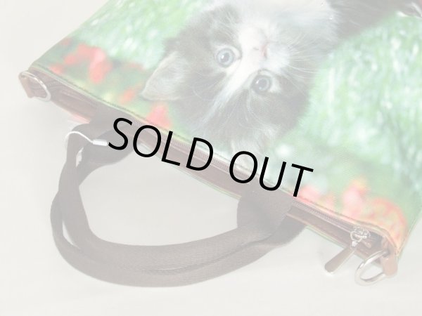 画像3: 小猫転写2way手提げバッグ【メール便ok】 (3)