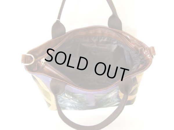 画像4: 【メール便ok】小猫２匹転写2way手提げバッグ (4)