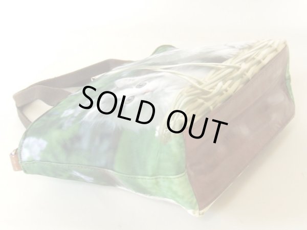 画像2: 【sale】可愛い小猫２匹転写2way手提げバッグ (2)