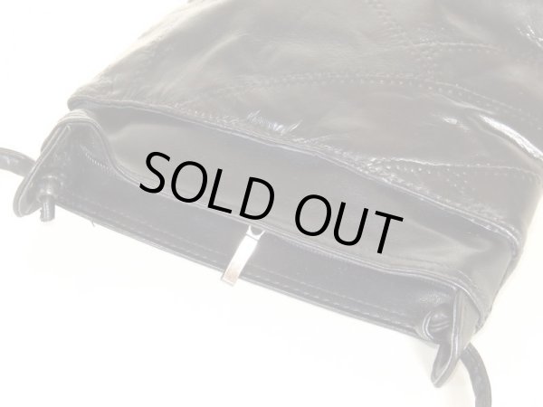 画像4: 本革ふくろうパッチワークショルダーバッグ（２色有）【メール便ok】 (4)