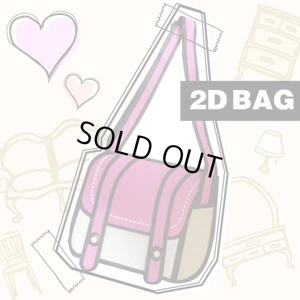 画像3: ポップな２ＤデザインショルダーバッグA4 (3)