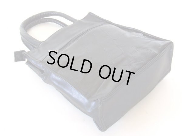 画像3: 本革親子ふくろう手提げバッグ（２色有）【メール便ok】訳あり (3)