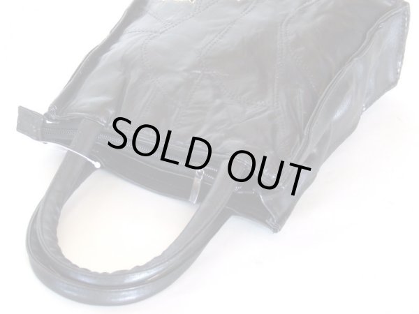 画像4: 本革親子ふくろう手提げバッグ（２色有）【メール便ok】訳あり (4)