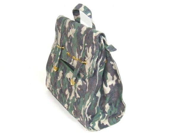 画像3: ＜訳あり＞＜値下げ＞３ＷＡＹ迷彩カモフラリュック＆ショルダーバッグ／レディース (3)