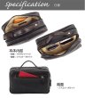 画像2: ANDY HAWARDレトロ調2wayタイプセカンドバッグ日本製（２色有） (2)