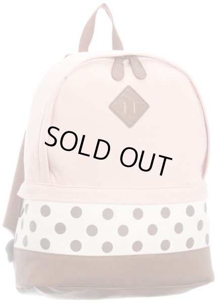 画像1: ＜値下げ＞キュートなスウェットドットディパック（３色有） (1)