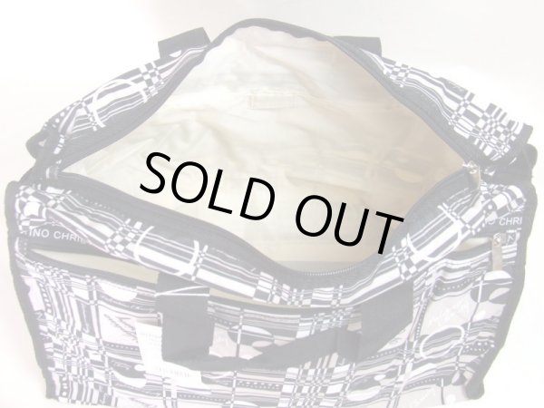 画像5: VALENTINO CHRISTY幾何学模様2wayボストンバッグ（３色有） (5)