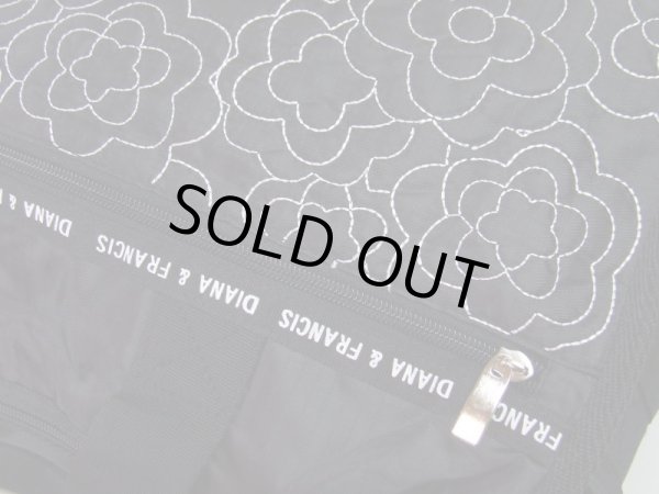 画像5: フラワー刺繍軽量2wayボストンバッグ（３色有） (5)