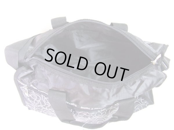 画像6: フラワー刺繍軽量2wayボストンバッグ（３色有） (6)