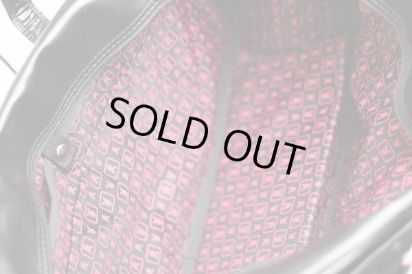 画像5: PLAYBOYプレイボーイ合皮スクールバッグ (5)