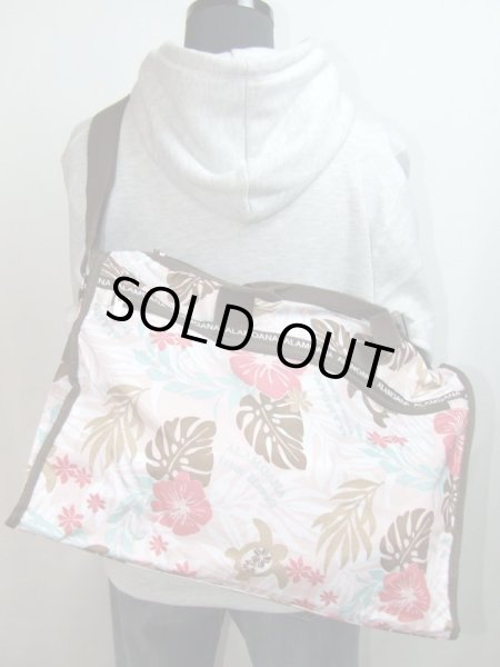 画像10: ハワイアンデザイン2wayボストンバッグ（４色有） (10)