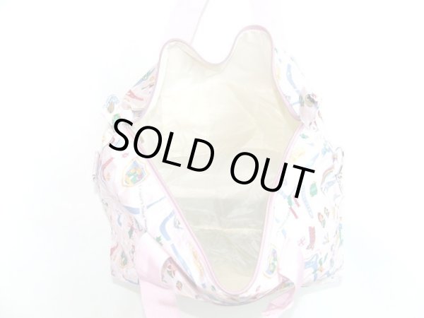 画像7: 世界名所イラスト2way軽量ボストンバッグ（３色有） (7)