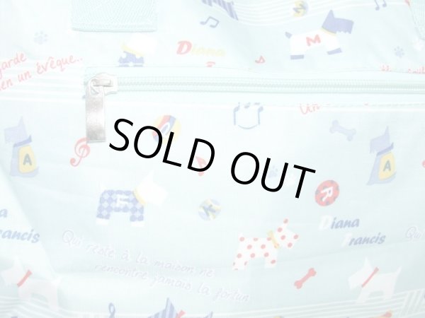 画像8: 犬のイラスト＆音符2way軽量ボストンバッグ（４色有） (8)