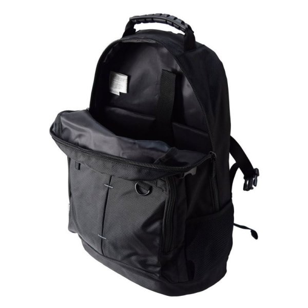 画像5: 通勤通学ビジネスにおすすめ！ジャーメインギアＰＣ対応メンズリュックサック２０Ｌ黒 (5)
