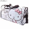 画像3: HELLO KITTYハローキティ水玉2WAYボストンバッグ（２色有） (3)