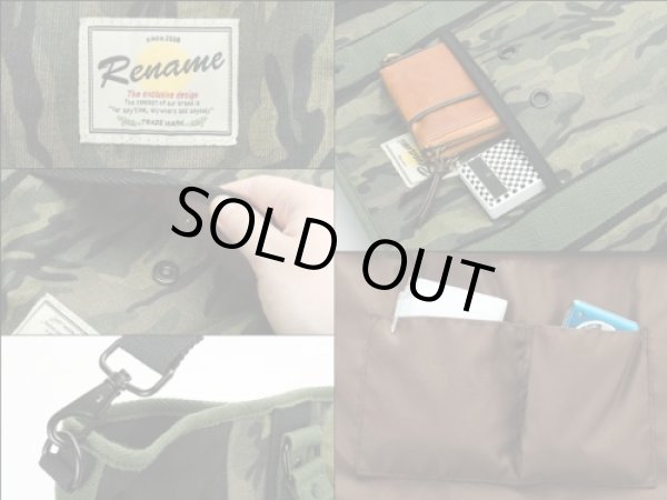 画像4: DEVICE大容量迷彩柄2WAY帆布トートバッグＡ３ (4)