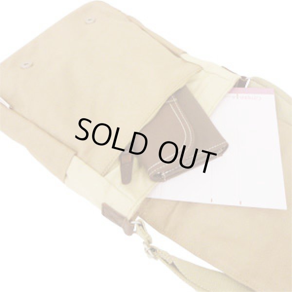 画像6: 帆布工房CROSSOVERショルダーバッグB5サイズ／ベージュ (6)