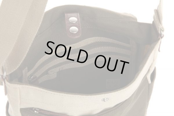 画像3: 帆布工房CROSSOVERショルダーバッグB5サイズ／カーキ (3)