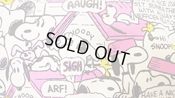 画像6: スヌーピー(snoopy)総柄トートバッグ【メール便ok】 (6)