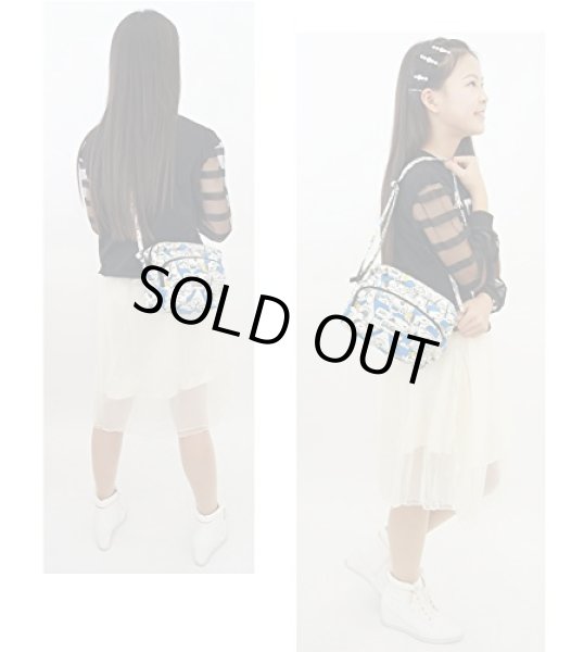 画像4: スヌーピー(snoopy)総柄ポシェット（２色有） (4)