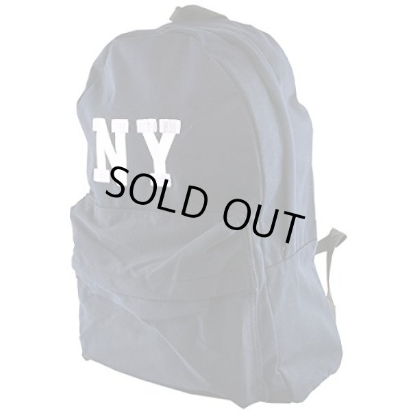 画像2: ＮＹ刺繍スウェットディパック紺 (2)