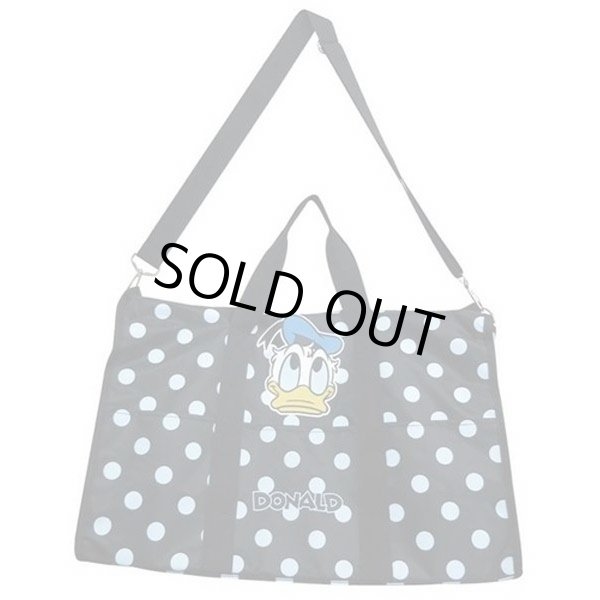 画像4: ディズニードット柄2WAYボストンバッグ (4)
