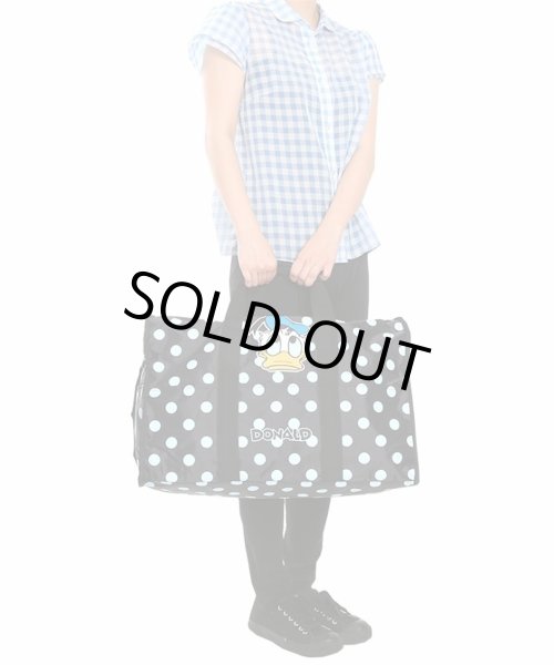 画像8: ディズニードット柄2WAYボストンバッグ (8)