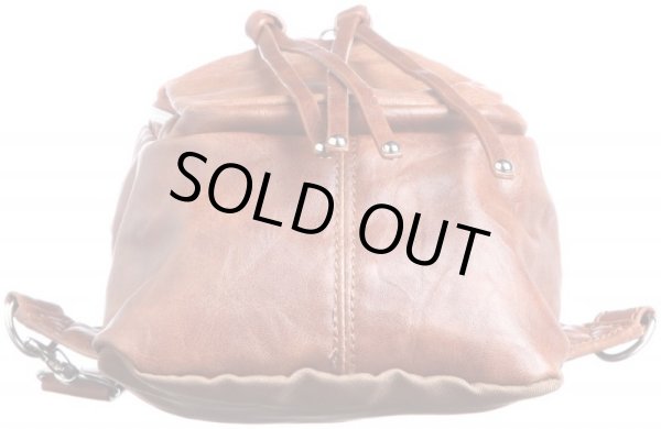 画像4: anelloランダムシボ合皮ボディバッグ／キャメル (4)