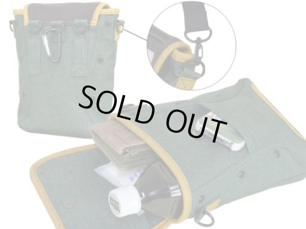 画像3: 少し大きめコットン2WAYシザーバッグ【メール便ok】 (3)