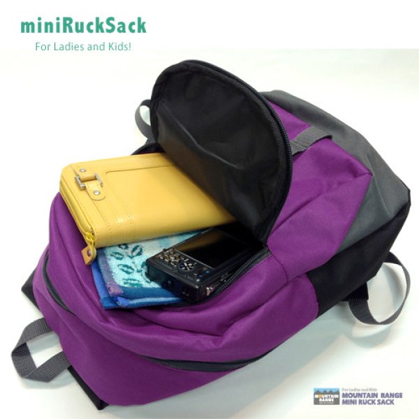 画像11: MOUNTAIN RANGEミニサイズリュックサック９Ｌ（４色有） (11)