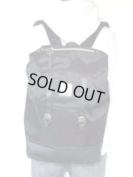 画像9: anello２ベルト大きめリュックサック黒 (9)