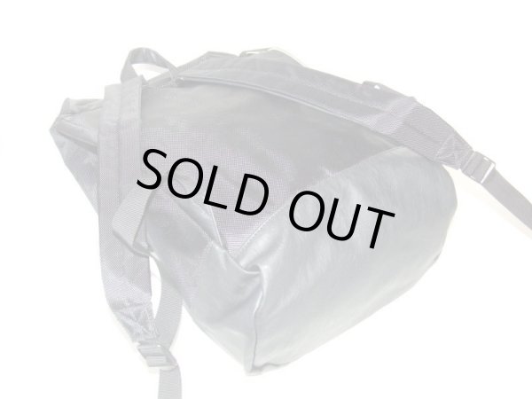 画像2: anello２ベルト大きめリュックサック黒 (2)