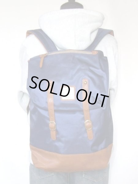 画像8: anello２ベルト大きめリュックサック紺 (8)