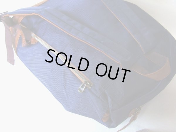 画像3: anello２ベルト大きめリュックサック紺 (3)