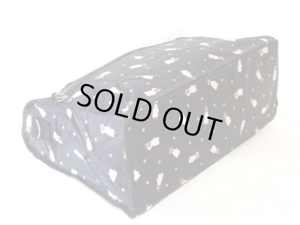 画像3: 猫プリント2WAYボストンバッグ１〜２泊（２色有） (3)