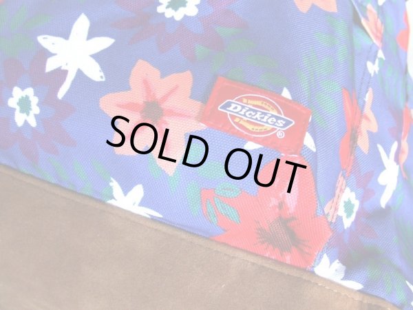 画像3: 【sale】ディッキーズ(Dickies)軽量フラワー柄ディパック■紺 (3)