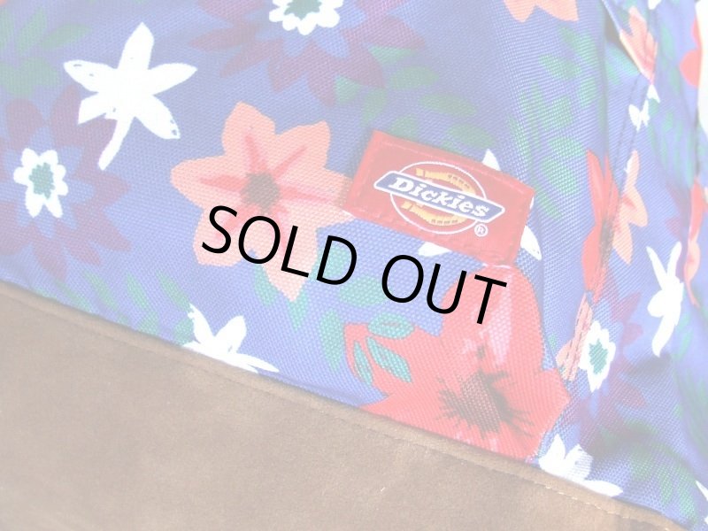 画像3: 【sale】ディッキーズ(Dickies)軽量フラワー柄ディパック■紺 (3)
