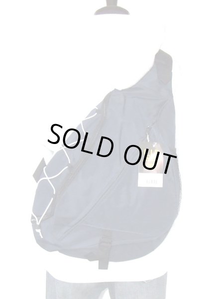 画像5: L.I.P無地ワンショルダーバッグ（紺） (5)