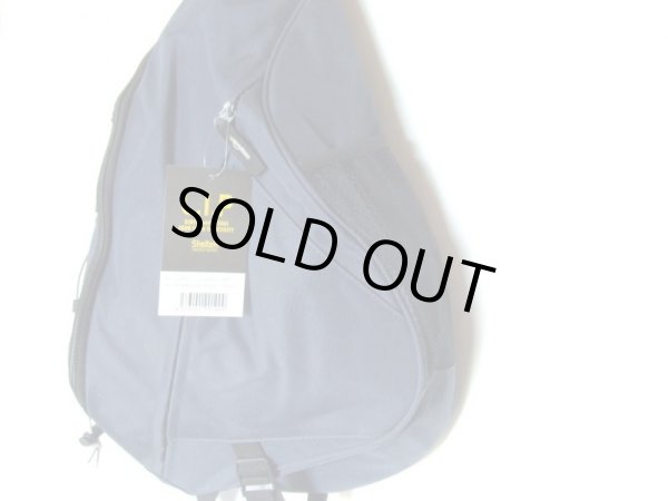 画像4: L.I.P無地ワンショルダーバッグ（紺） (4)