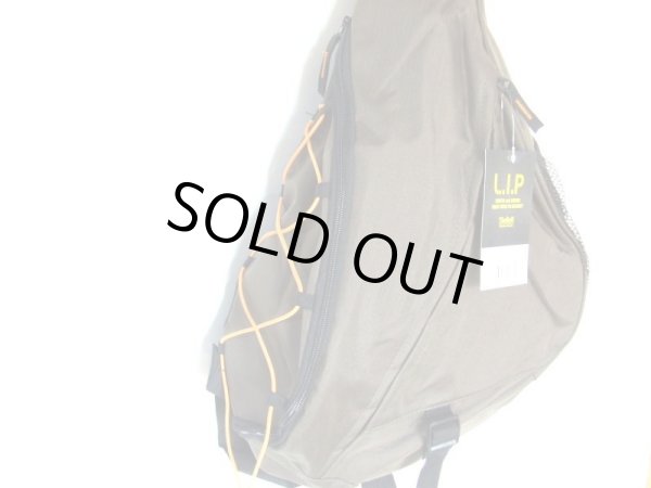 画像2: L.I.P無地ワンショルダーバッグ（カーキ） (2)