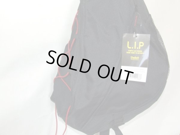 画像3: L.I.P無地ワンショルダーバッグ（黒） (3)