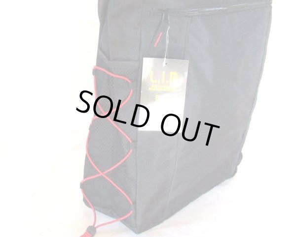 画像4: L.I.Pスポーティーなトートバッグ黒 (4)