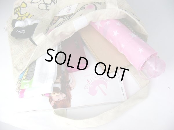 画像8: スヌーピー(snoopy)シュシュ付属トートバッグＡ４（２色有） (8)