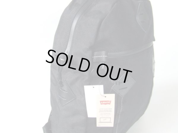 画像2: Levi'sリーバイス止水ジップディパック黒【sale】 (2)