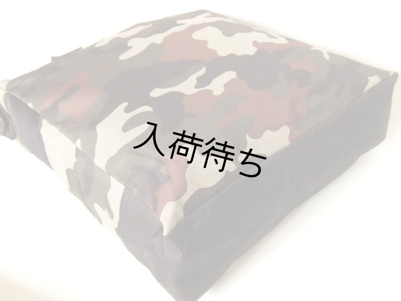 画像2: カモフラ迷彩メッシュ2wayトートバッグ (2)