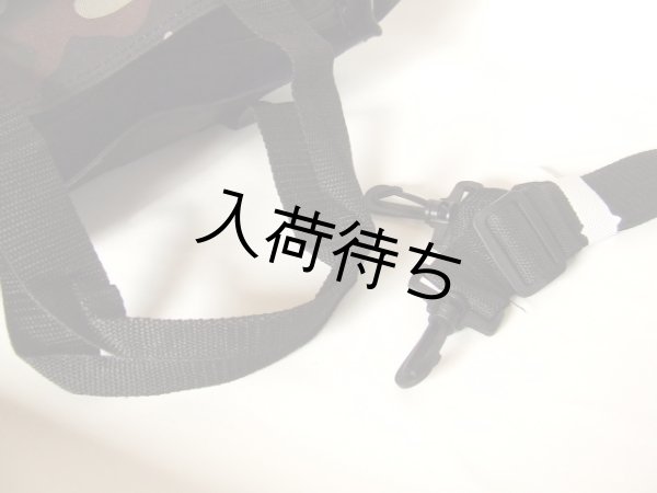 画像4: カモフラ迷彩メッシュ2wayトートバッグ (4)