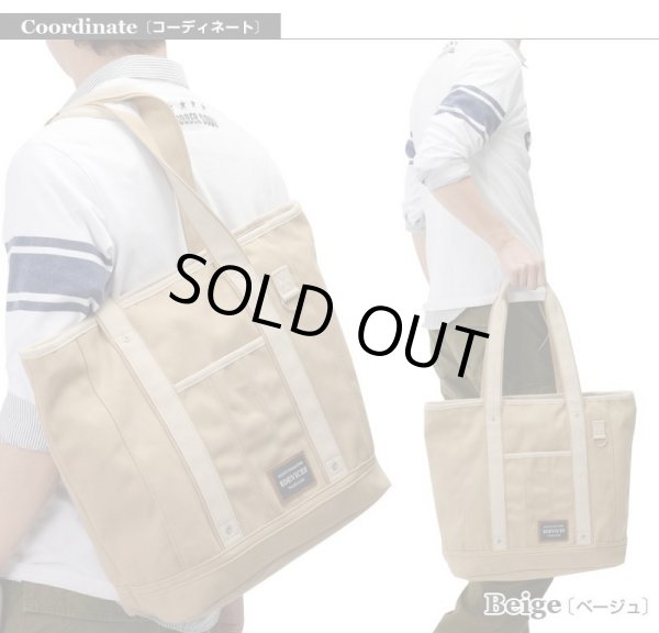 画像9: DEVICE頑丈帆布トートバッグ（３色有） (9)